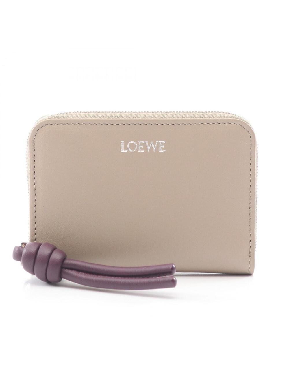 Loewe Zip Coin Cem1Zcpx02 Leather Beige #277485L40B